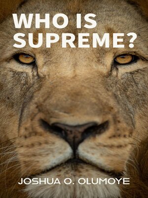 cover image of Who Is Supreme?
